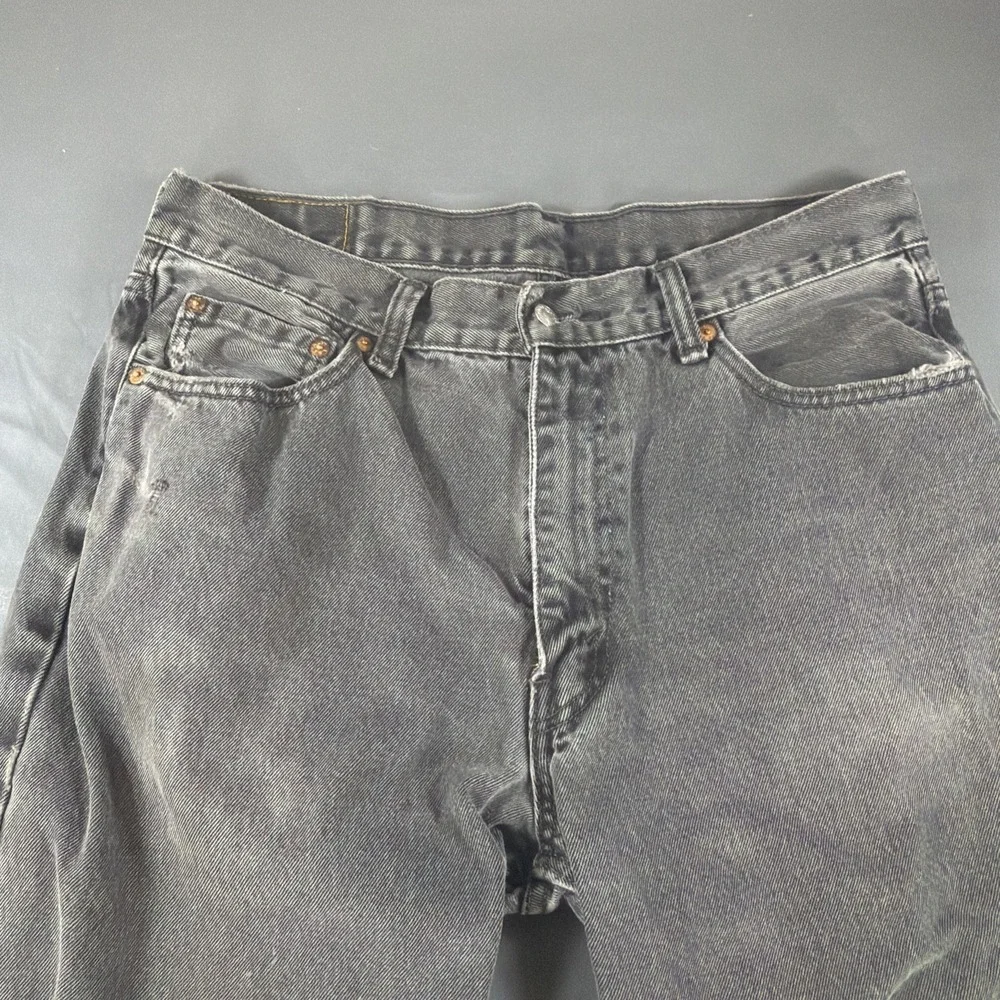 Levi Black Jeans 550 36 X 36